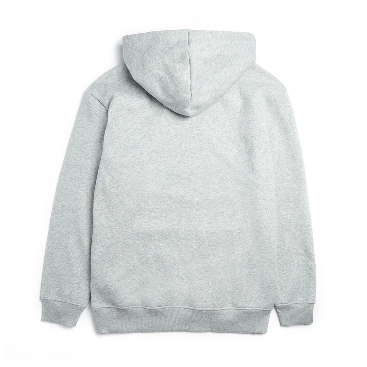 Solovair L/S Logo Pullover Hoodie - Grey - Image 2