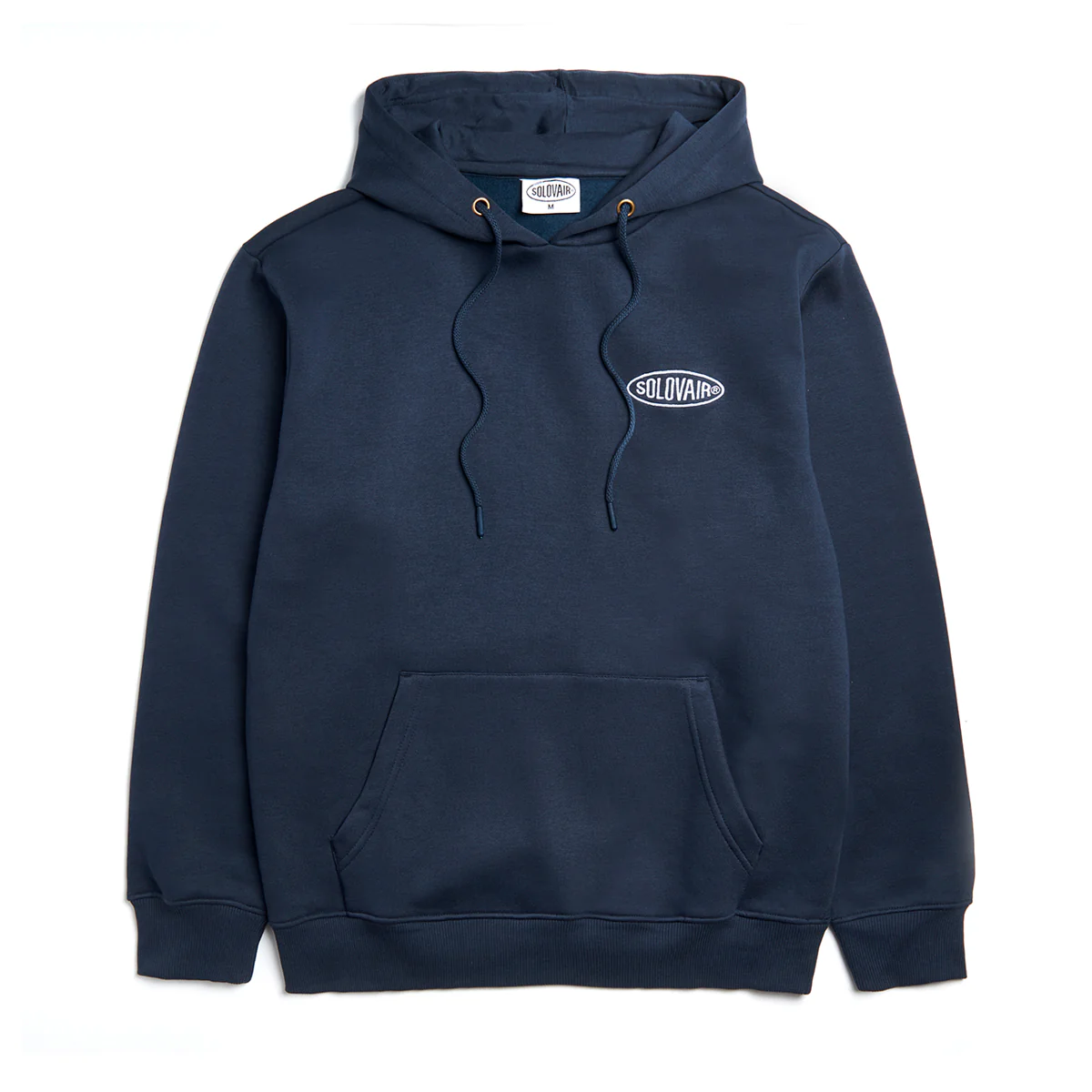 Solovair L/S Logo Pullover Hoodie - Navy