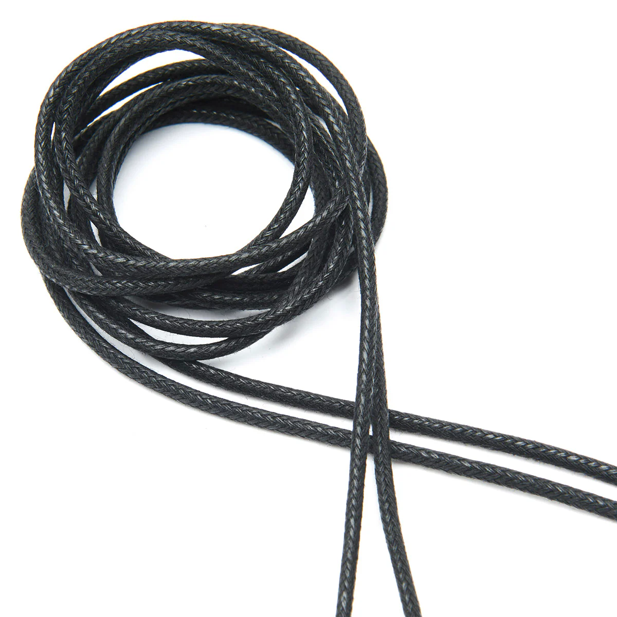 60cm Thin Waxy Cotton Shoe Lace (3 eye) - Image 2