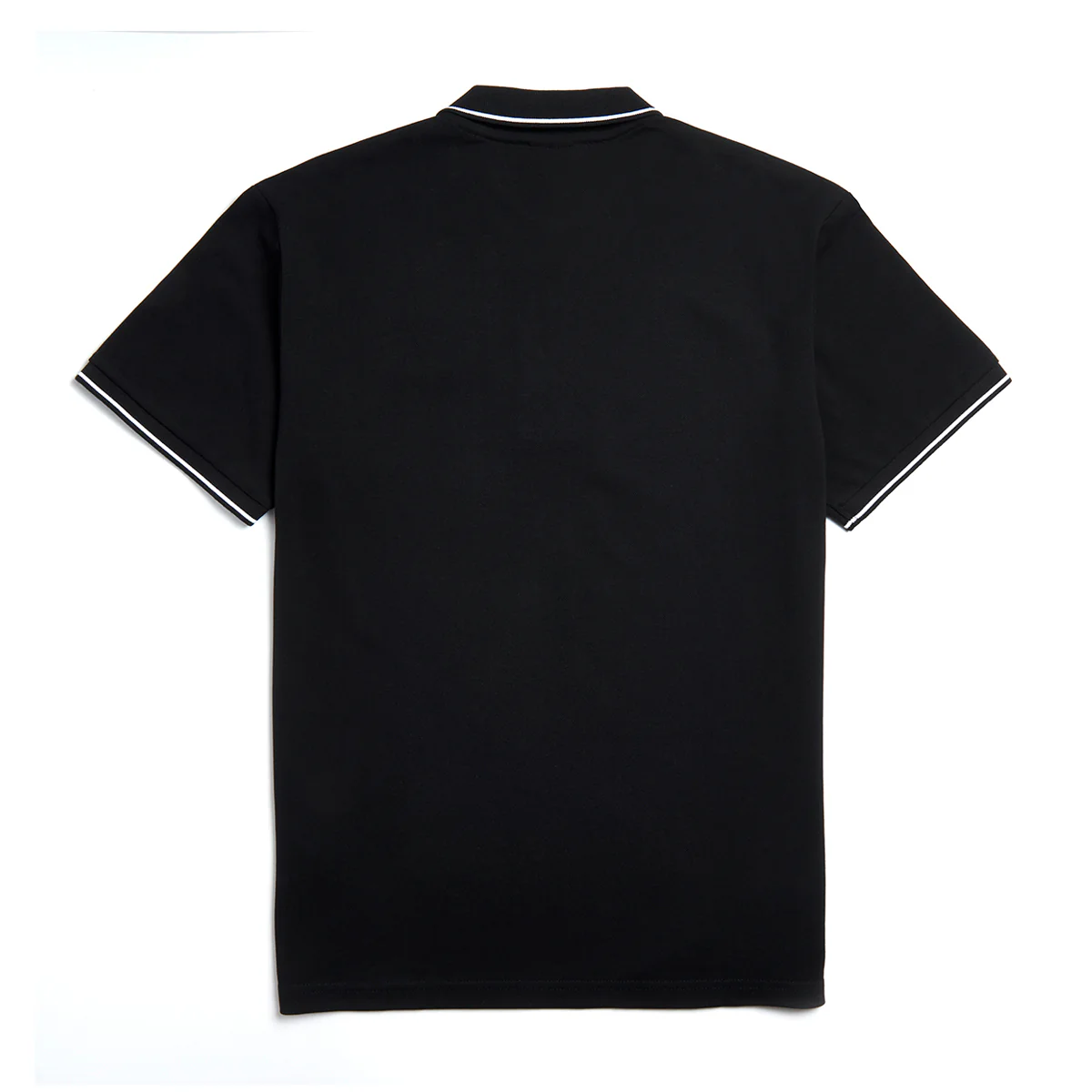 Solovair S/S Polo Shirt - Black - Image 2