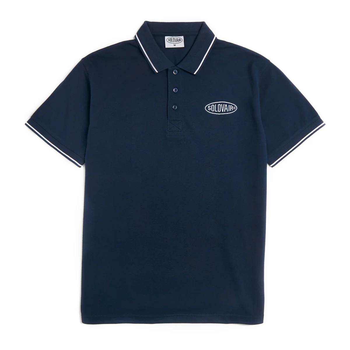 Solovair S/S Polo Shirt - Navy