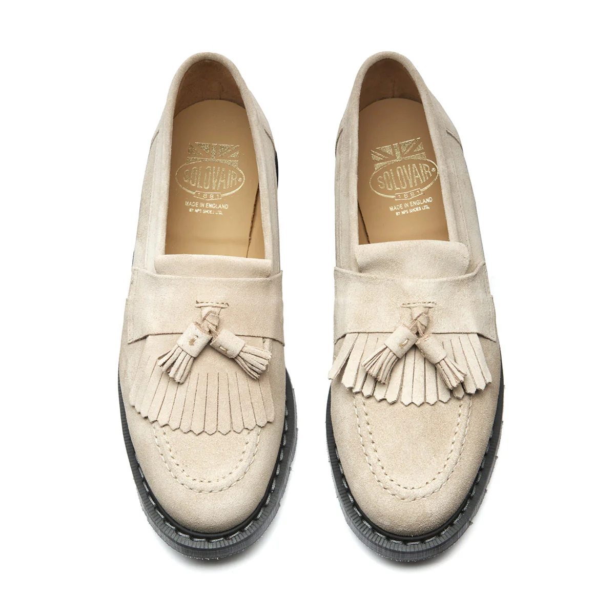 Sand Suede Tassel Loafer - Image 4