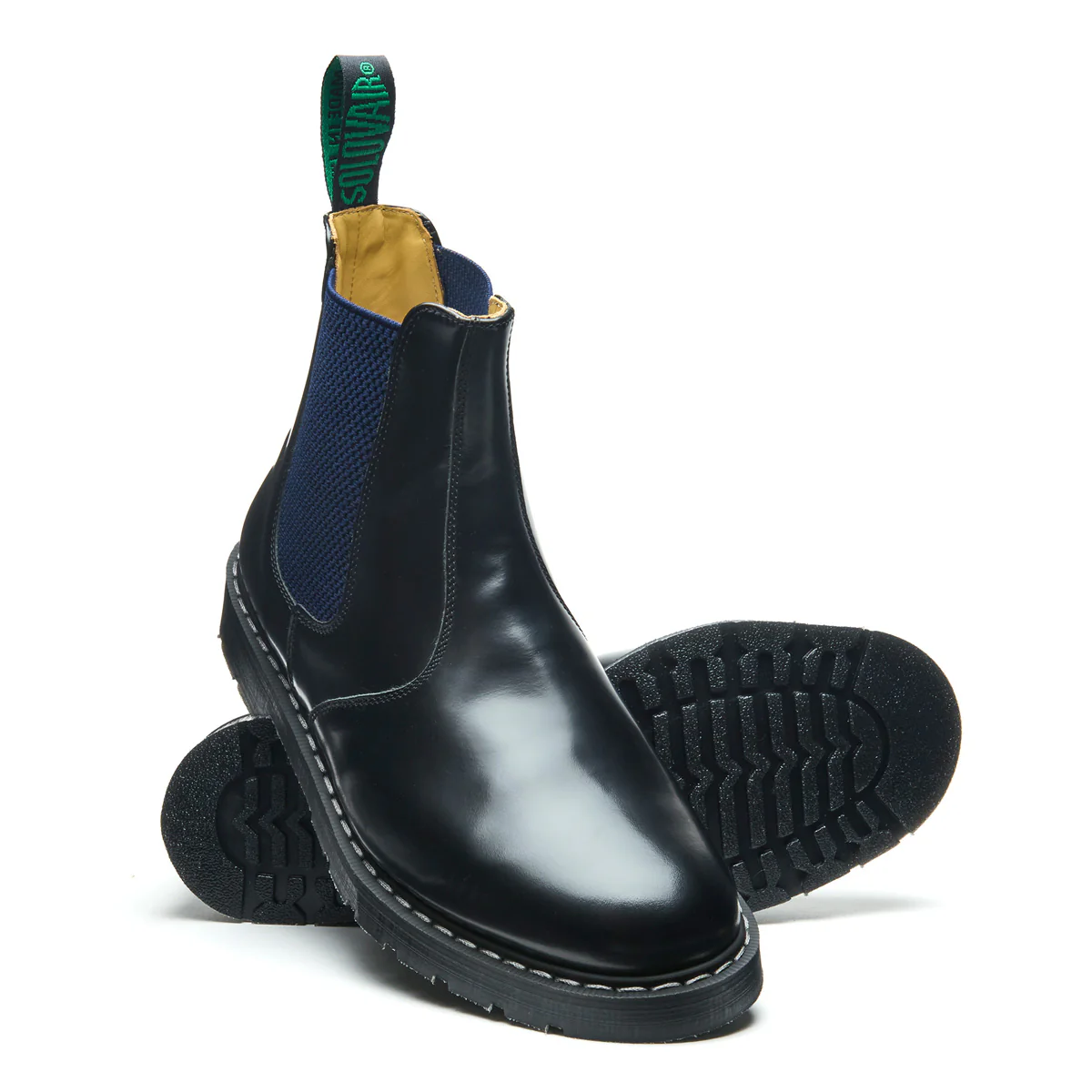 Navy Blue & Black Dealer Boot - Image 2