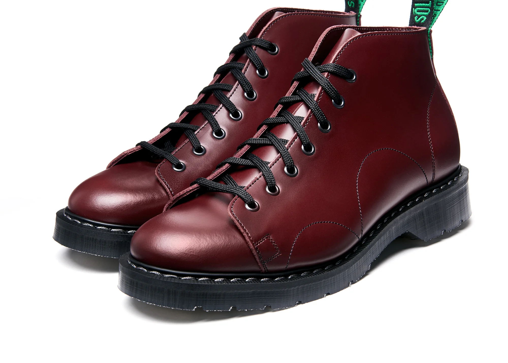 Oxblood Hi-Shine Monkey Boot - Image 3