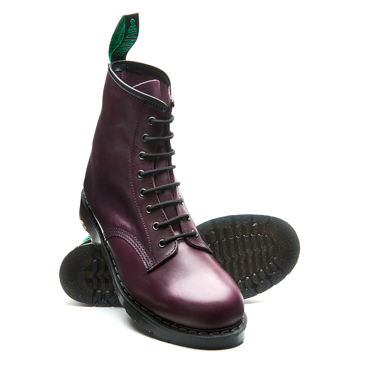 Burgundy Gaucho 8 Eye Derby Boot - Image 2