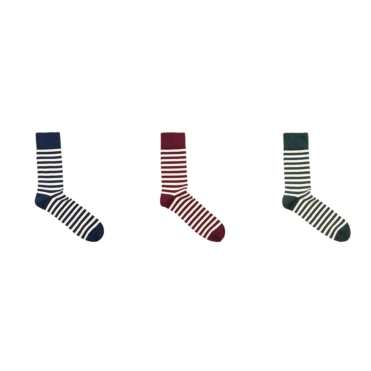 Cotton Striped Socks