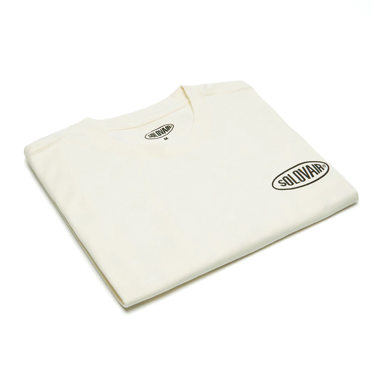 Solovair S/S Logo T-Shirt - Off White - Image 6